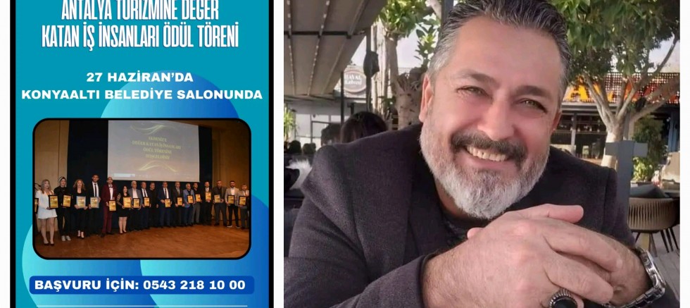 Antalya turizmine yön veren işletmeler ödül gecesinde buluşuyor