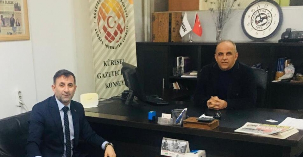 Dünya Gençlik Konseyin'den TOKAT HABER ziyaret