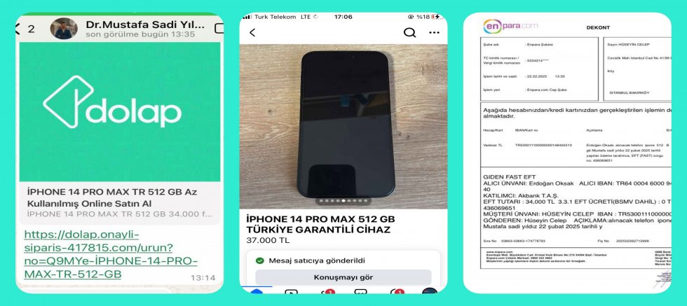 DOLANDIRICILIK TUZAĞI: DOLAP SİTESİ ÜZERİNDEN TELEFON SATIŞINDA BÜYÜK VURGUN